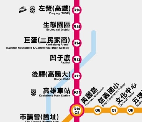 高雄捷運圖